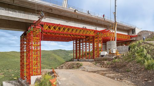 Coffrage cadre - VARIOKIT VRB - PERI - de travée de pont