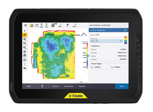 Tablette Windows 10 - T100 - Trimble - 10.1" / Intel® Core i5 / 16 GB
