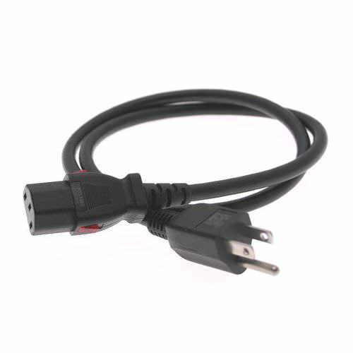 Cordon électrique avec fiche - D-515-C13L-03 - Mencom Corporation