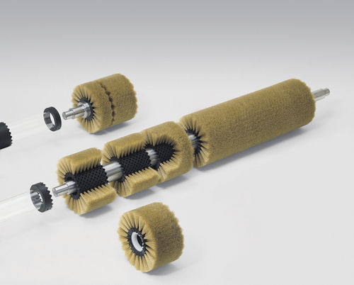 Brosse cylindrique - Zick-Zack-System - August Mink GmbH & Co. KG, Mink Bürsten - de dépoussiérage / pour convoyage / de nettoyage