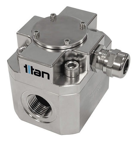 Débitmètre à pignons ovales - OG4 series - Titan Enterprises - volumique / pour liquides / DN20 - 3/4"