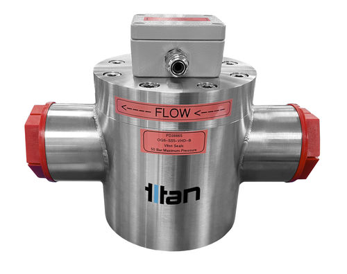 Débitmètre à pignons ovales - OG6 series - Titan Enterprises - volumique / pour liquides / DN40 - 1"1/2