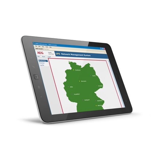 Logiciel de gestion - UNMS II - AEG Power Solutions - statistique / de supervision / de commande