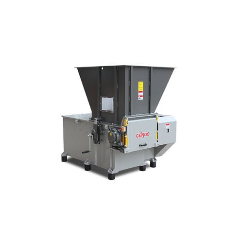 Déchiqueteur à 1 arbre - V series - Genox Recycling Tech (China) Co., Ltd. - pour le bois / pour carton / de déchets