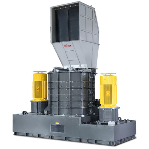 Déchiqueteur à deux arbres - Z series - Genox Recycling Tech (China) Co., Ltd. - métal / pour déchets électroniques
