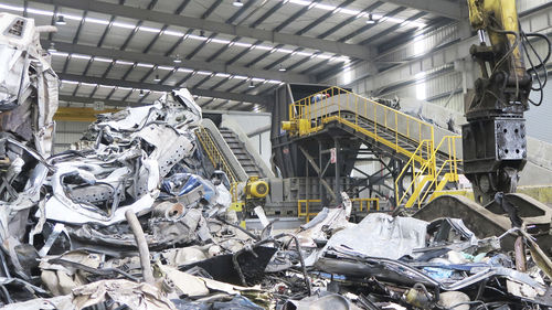 Ligne de recyclage de métaux - Genox Recycling Tech (China) Co., Ltd. - pour pièces automobile / pneus usagés / par broyage