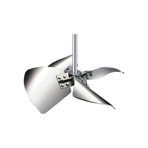 Hélice à 4 pales - Maxflo W - NOV Inc. - pour agitateur / débit axial