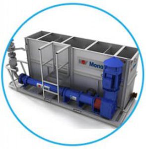 Pompe à vis excentrée - EZstrip™ - NOV Inc. - à eau / électrique / stationnaire