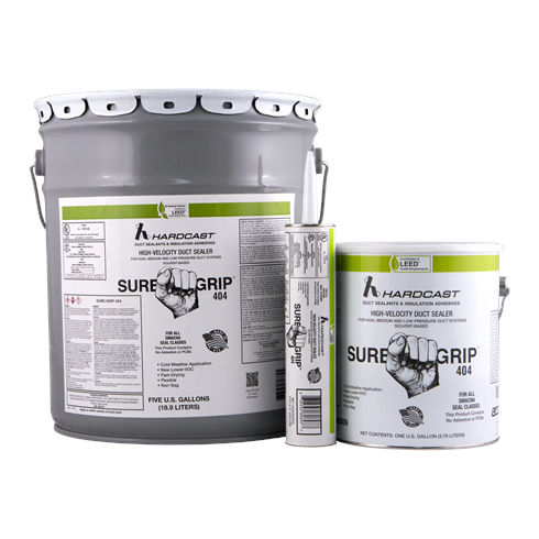 Mastic pour conduit - SURE-GRIP 404 - Hardcast - caoutchouc / d'étanchéité / rapide