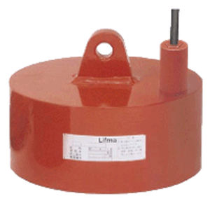 Électroaimant de levage à commutation électrique - LEP series - Kanetec - de manutention / circulaire