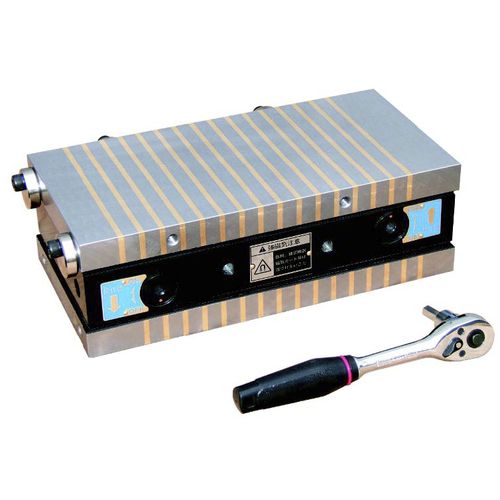 Plateau magnétique électropermanent - RMA-2F series - Kanetec - pour centre d'usinage
