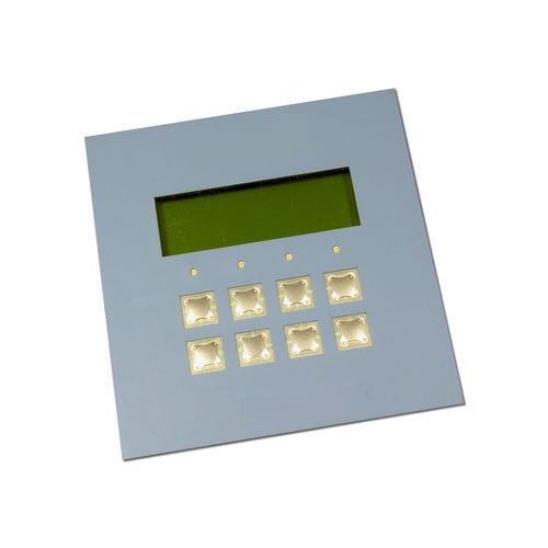 Clavier numérique 8 touches - NX553-07 - NICONIX - mural / RS-232 / IP65