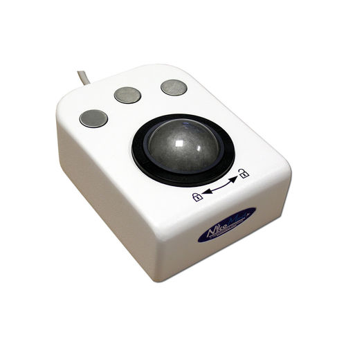 Trackball optique - NX550-04 - NICONIX - de bureau / 2 inch (50 mm) / étanche