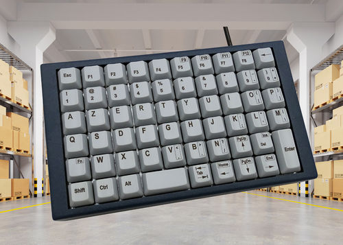 Clavier de bureau - NX520-09-NX-58T-MGEH-USB-AZF1F12-01 - NICONIX - à touches mécaniques / industriel / pour construction