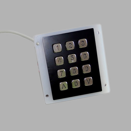 Clavier numérique 12 touches - NICONIX - benchtop / en inox / USB