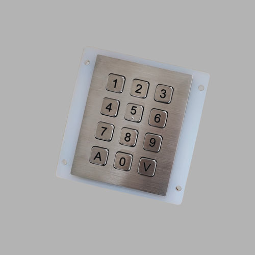Clavier numérique 12 touches - NICONIX - benchtop / en inox / USB