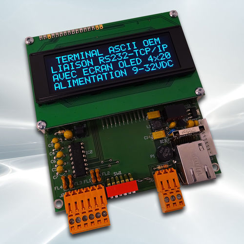 Terminal avec clavier - NX553-13 - NICONIX - à intégrer / LCD / robuste