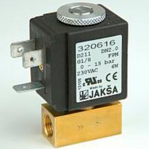 Électrovanne à commande directe - D210 - JAKSA SOLENOID VALVES - 2 voies / NF / pour eau