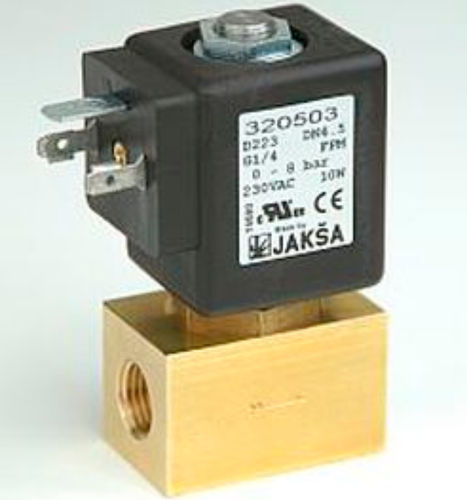 Électrovanne à commande directe - D222 - JAKSA SOLENOID VALVES - 2 voies / NF / pour eau