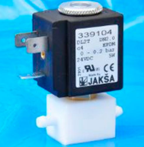 Électrovanne à séparation totale - DL2T - JAKSA SOLENOID VALVES - à commande assistée / 2 voies / NF