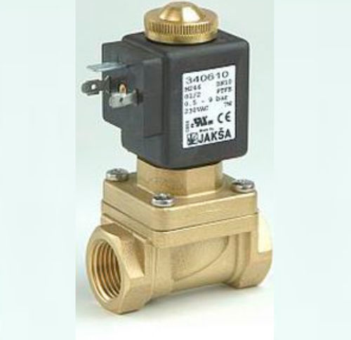 Électrovanne à commande assistée - M246 - JAKSA SOLENOID VALVES - 2 voies / NF / pour vapeur