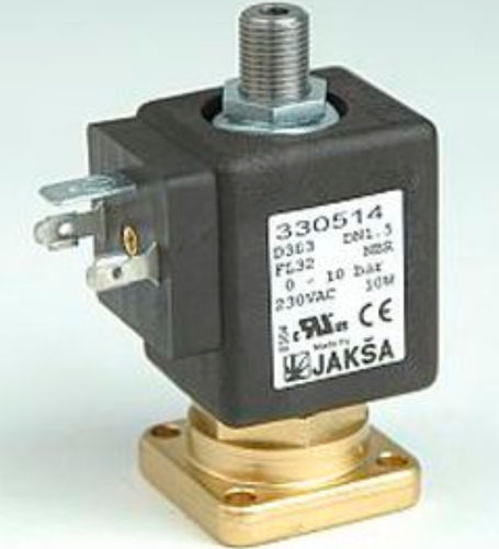 Électrovanne à commande directe - D382 - JAKSA SOLENOID VALVES - 3 voies / NF / pour vapeur