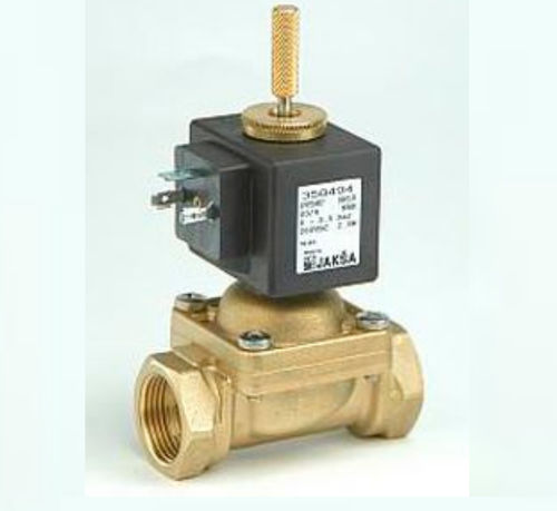 Électrovanne à commande assistée - PV  - JAKSA SOLENOID VALVES - 2 voies / NF / pour gaz