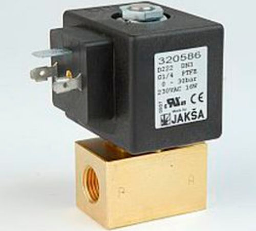 Électrovanne cryogénique - D22 - JAKSA SOLENOID VALVES - à commande assistée / 2 voies / NF