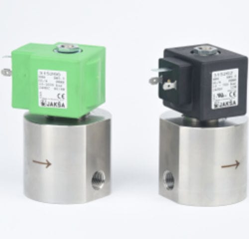 Électrovanne à commande assistée - BH4 - JAKSA SOLENOID VALVES - 2 voies / NF / pour carburant