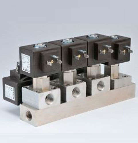 Électrovanne à commande assistée - BV3+1 - JAKSA SOLENOID VALVES - 3 voies / NF / NO