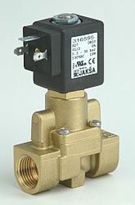Électrovanne à commande assistée - B27NO - JAKSA SOLENOID VALVES - 2 voies / NO / pour eau
