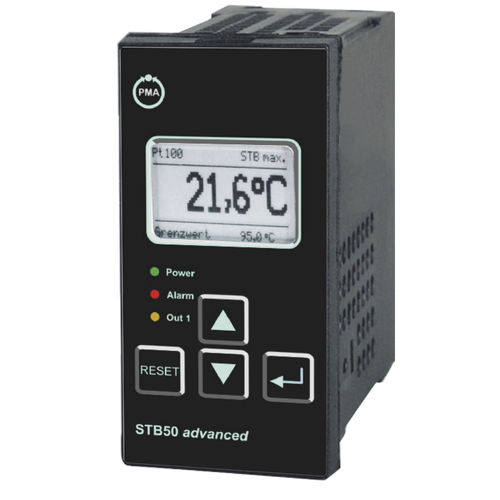 Limiteur de température de sécurité - STB 50 - West Control Solutions - avec afficheur LCD / pour la supervision de process / monté sur panneau