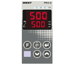 Régulateur de température numérique - West Pro-8 - West Control Solutions - PID