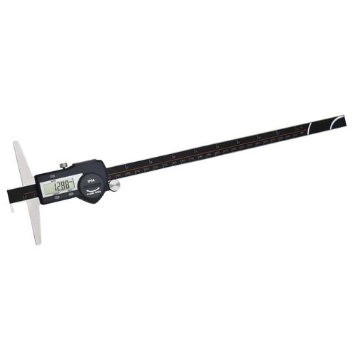 Pied à coulisse digital - SHAHE/5113-300A 0-300mm 0.01mm ±0.04mm/Digital Depth Caliper - Wenzhou Sanhe Measuring Instrument Co., Ltd - spécial / en inox / avec transmission de données
