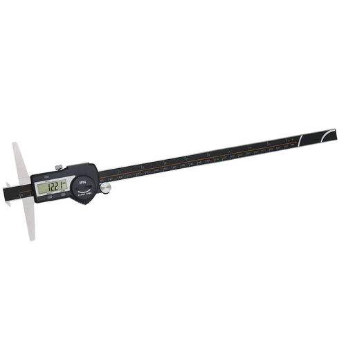 Pied à coulisse digital - SHAHE/5113-300B 0-300mm 0.01mm ±0.04mm/Digital Depth Caliper - Wenzhou Sanhe Measuring Instrument Co., Ltd - spécial / à double bec / en inox