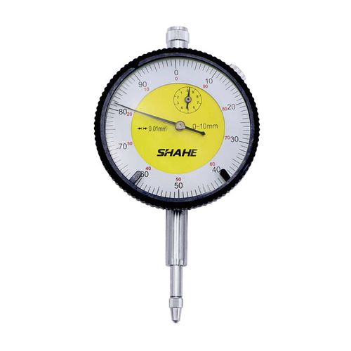 Indicateur analogique - SHAHE/5301-10/0-10mm 0.01mm ±0.02mm/Dial Indicator - Wenzhou Sanhe Measuring Instrument Co., Ltd - portable / facile à installer / à sortie analogique