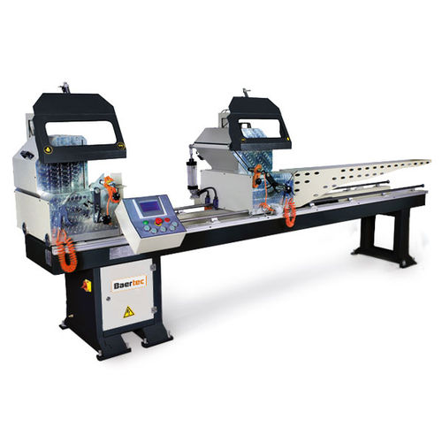 Tronçonneuse à deux têtes pour profilés - 2CO ALC series - Baertec - pour PVC / pour aluminium