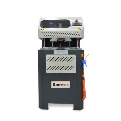 Ébavureuse d'angle à disque - 2KT 008 - Baertec - pour profilés en PVC / totalement automatique