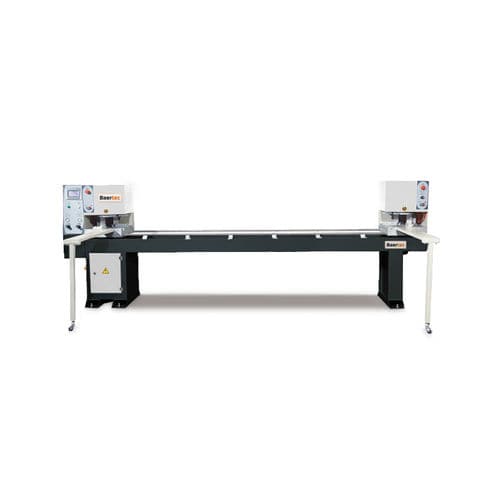 Machine de soudage par coin chauffant - 2NCM - Baertec - contrôlée par PLC / pour profilés / pour PVC