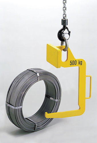Crochet de levage - TCK series - Columbus McKinnon Industrial Products - type C / pour bobines / pour anneaux