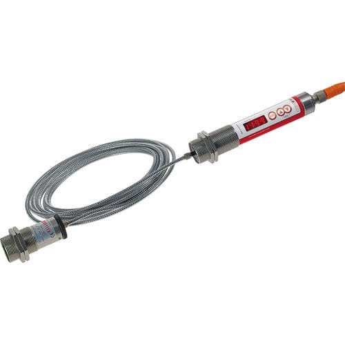 Pyromètre avec afficheur LED - CellaTemp&reg; PKF 66 - Keller Pyrometer Systems - °C / °F / IO-Link