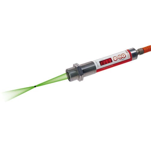 Pyromètre avec afficheur LED - CellaTemp® PKL 29 - Keller Pyrometer Systems - avec pointeur LED / IO-Link / à visser