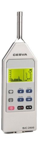 Sonomètre analyseur - SC260 - CESVA - classe 2 / avec acquisition de données / en temps réel