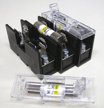 Porte-fusible cylindrique - HK1551 - HINODE ELECTRIC CO., LTD. - à montage sur rail DIN