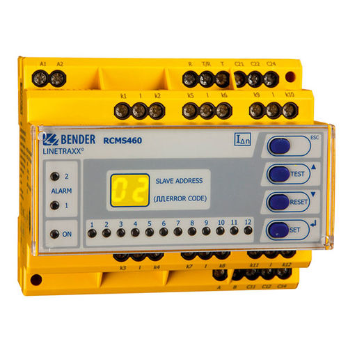 Système de surveillance du courant résiduel - LINETRAXX® RCMS460-L - BENDER - en continu / numérique / multivoies
