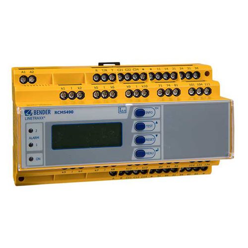 Système de surveillance du courant résiduel - LINETRAXX® RCMS490-D - BENDER - en continu / numérique / multivoies