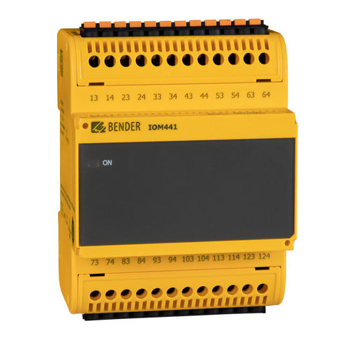 Module relais de commutation - IOM441 series - BENDER - à montage sur rail DIN