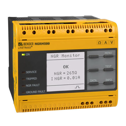 Système de surveillance de résistance de mise à la terre - LINETRAXX® NGRM500 - BENDER - de mesure / de réseau de distribution d'énergie / Ethernet