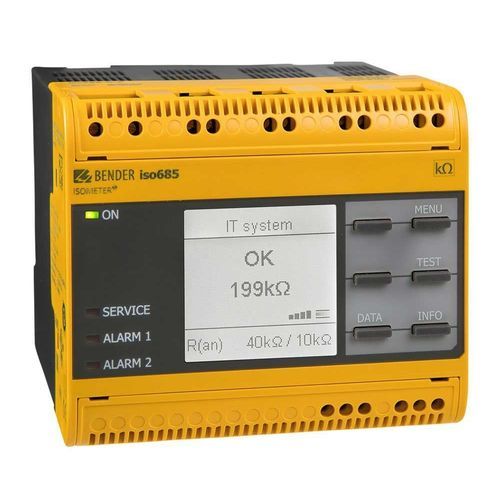 Contrôleur d'isolement pour système triphasé - ISOMETER® iso685-…-B series - BENDER - pour réseau AC / AC/DC / DC