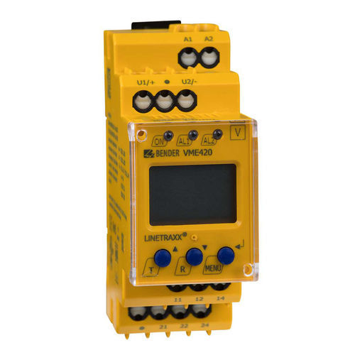 Relais de surveillance de sous-tension - LINETRA ® VME420 series - BENDER - de surtension / de fréquence / 1NO/NF